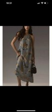 Farm Rio x Anthropologie One-Shoulder Maxi Dress Mermaid Size S NWT