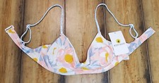 Body Glove Women's Smoothies Palmer Bikini Top LT. Denim Size S/P NWT