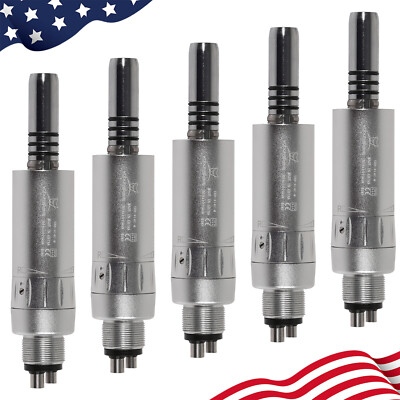 Dental E-type Air Motor Slow Low Speed Handpiece 4 Holes Inner Water Spray st