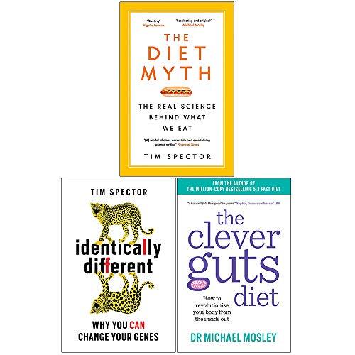 The Diet Myth, Identically Different, The Clever Guts Diet 3 Books Col | Various - Image 3