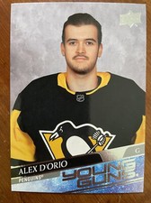 20-21 UD Extended Hockey Young Guns 719 Alex D’Orio