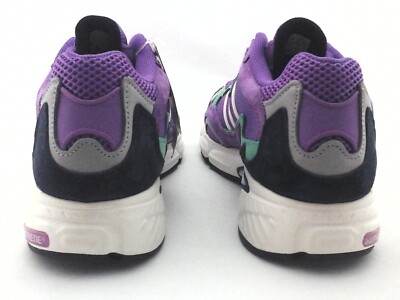 Adidas Temper‎ Run Running Shoes Mens Size 8 Shock Purple-Green Sneakers F97208 Adidas Temper Run Men main image 3