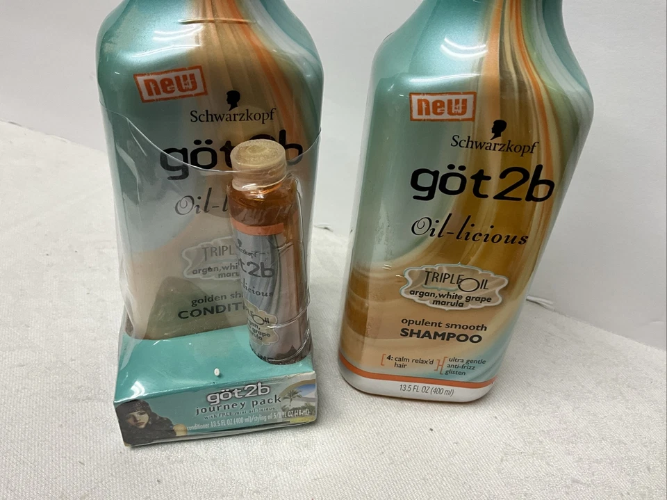 Schwarzkopf Got2b Oil-Licious Triple Oil Opulent Smooth Shampoo & Conditioner - Image 2 of 4