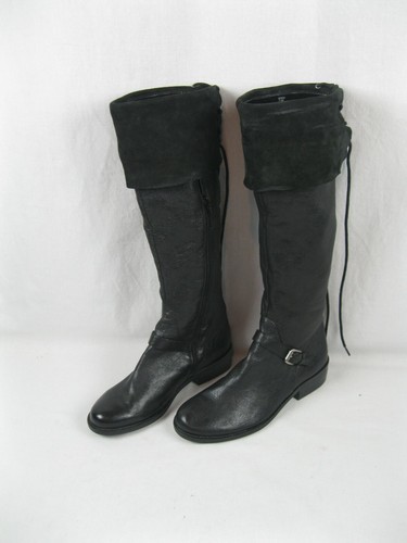 Me Too tall leather boots Sz 7.5M Black 