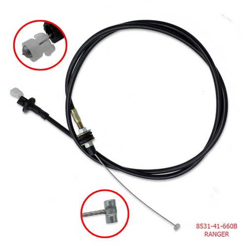 For Ford Ranger Pickup 1998 99 00 Accelerator Throttle Cable Black eBay