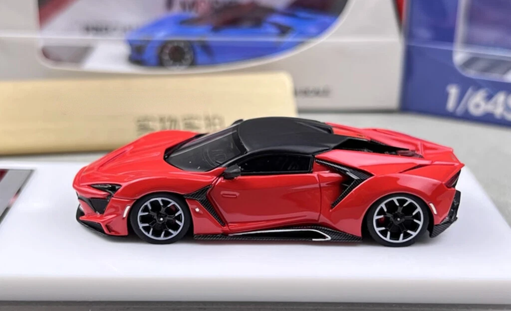 VMB 1:64 Red FY Fenyr SuperSport Racing Model Diecast Resin