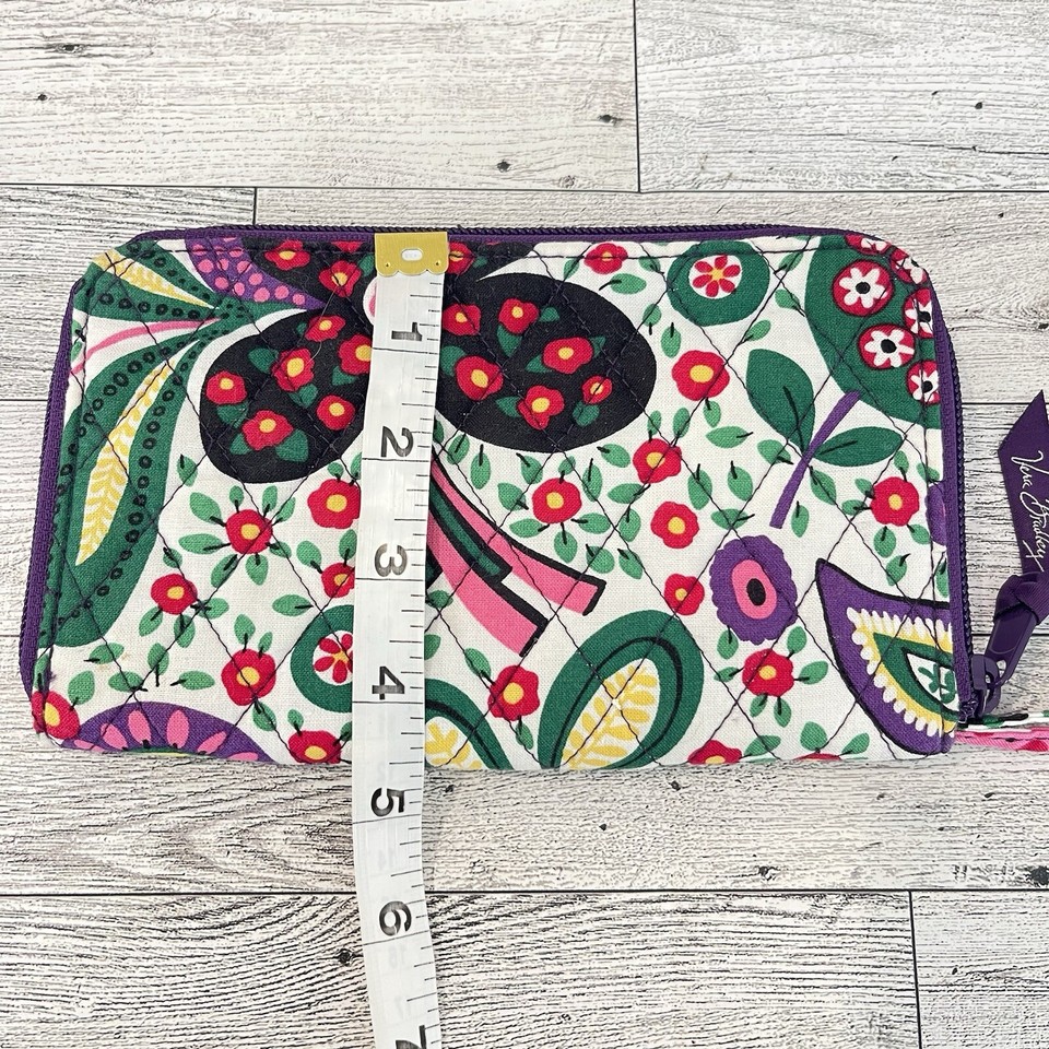 NWOT Vera Bradley Wristlet Colorful Floral eBay