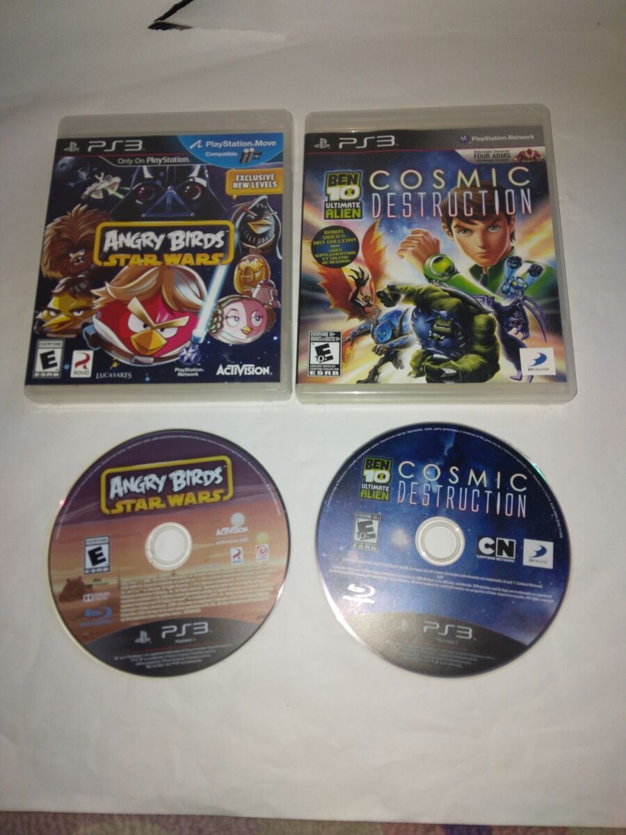 Ben 10 Cosmic Destruction (Sony Playstation 3 Angry birds star wars GREAT  Shape 879278130043