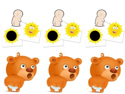 6x WC-Aufkleber für Kinder Toilette Sticker Töpfchen Training