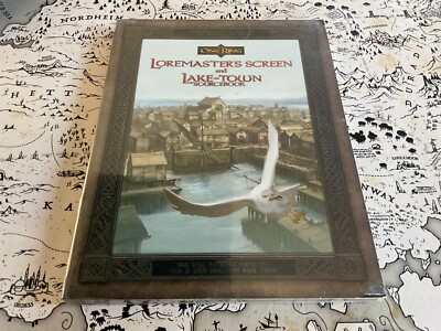 The One Ring Roleplaying Game rpg LOREMASTER'S SCREEN & LAKE-TOWN SOURCEBOOK new