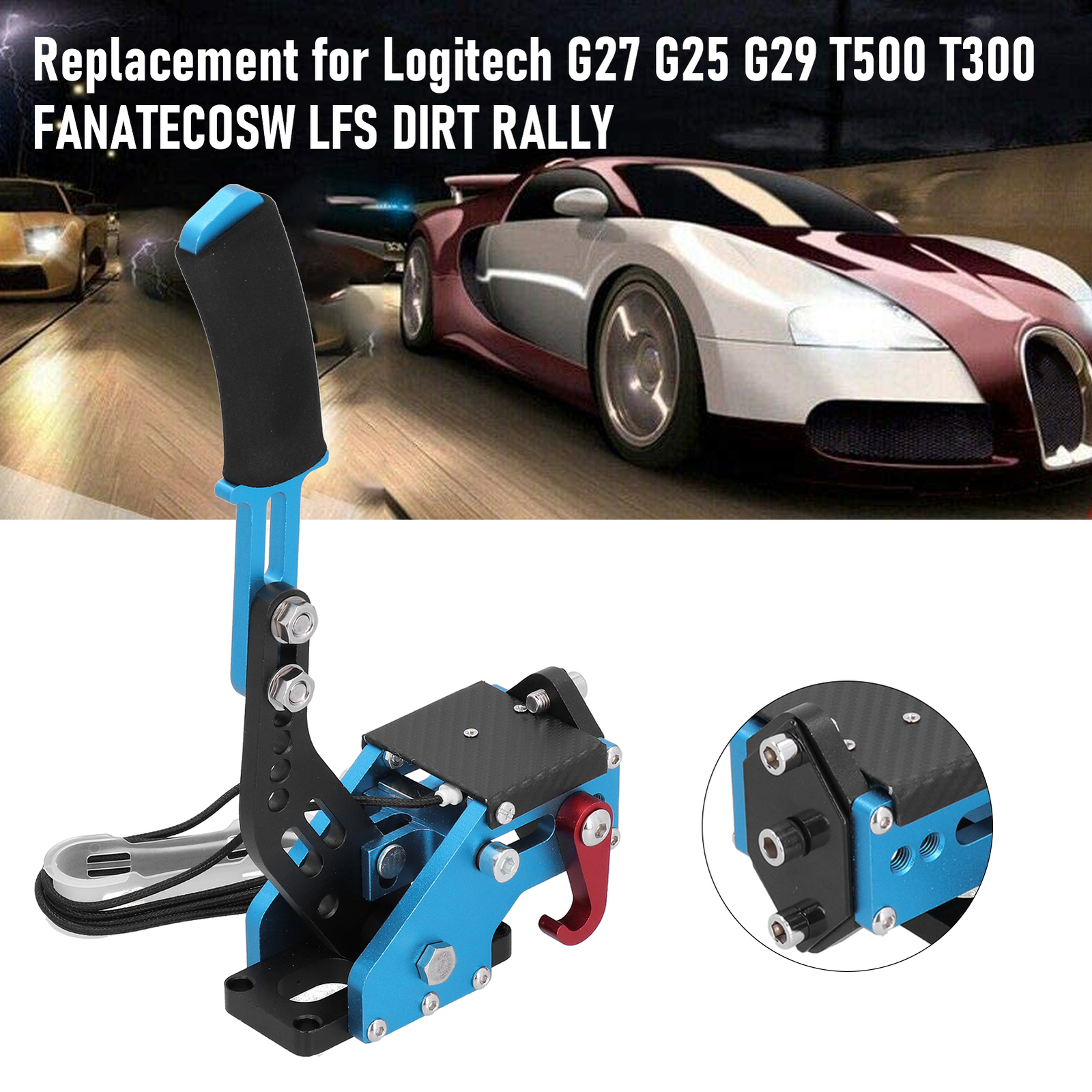 Racing Simulator Hydraulic 14Bit USB Handbrake Race Sim Hand Brake For