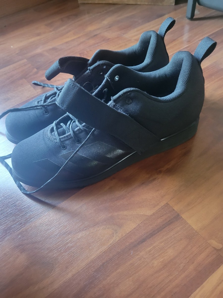 Size 13 Adidas Powerlift Core Black UK