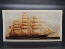 1983 Brooke Bond Queen Elizabeth 1 & 2 #32 CUTTY SARK SHIP Vintage Tea Card
