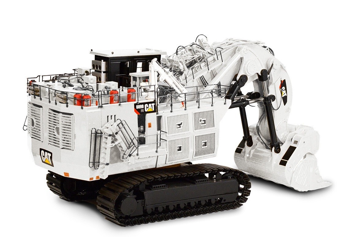 Caterpillar Cat 6090 FS Front Shovel - White - CCM 1:48 Scale
