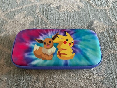 Nintendo Switch Lite PowerA Slim Case Pokemon Eevee and Pikachu