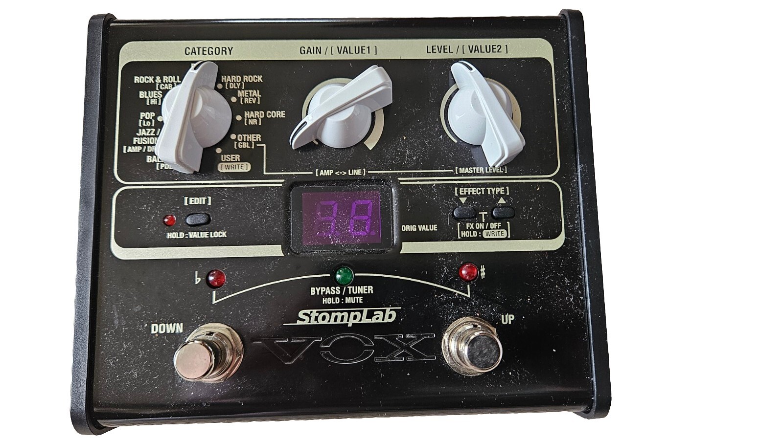 VOX Stomplab 1G Multi Effects pedal Guitar amplifier eBay