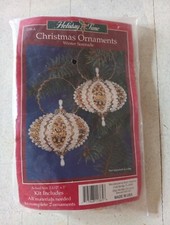 Sulyn Christmas Beaded Ornaments Kit made in USA makes Winter Serenade NOS