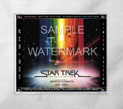 Star Trek The Motion Picture vol. 1 & 2 8CD Jerry Goldsmith