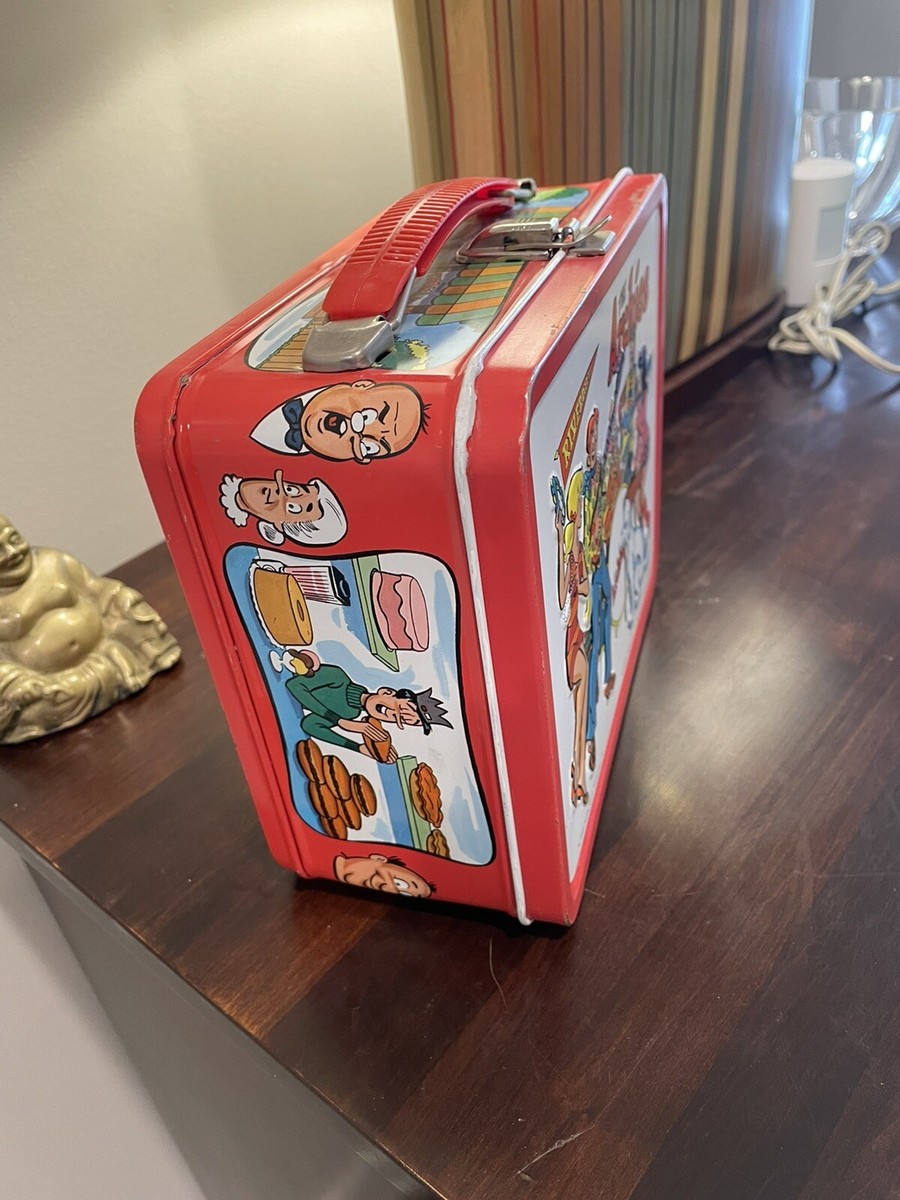 Vintage 1969 Aladdin The Archies Metal Lunchbox with Thermos