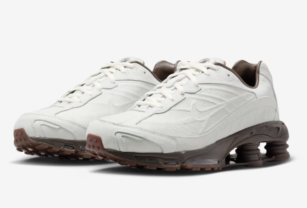 Nike Shox Ride 2 Premium IQ3369-101 Off White Baroque Brown Men's