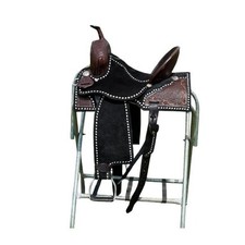 Western Barrel Racing Leather Handmade Horse Saddle Racer Equestrian Trail Tack