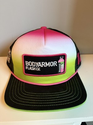 Ryan Blaney BODYARMOR Multicolor Trucker Hat Snapback Team Penske NASCAR