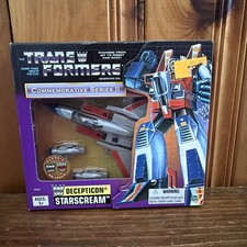 Decepticon Starscream - Transformers Commemorative Series II G1 Factory Sealed