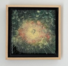 Boom! ~ James Eads Original Painting ~ OG in Cradled Wood ~ Wall Ready to Hang