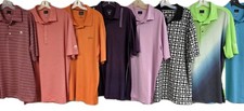 MENS LOT OF 21 GREG NORMAN GOLF SHIRTS POLO THE SHARK SHORT SLEEVE SIZE XL EUC