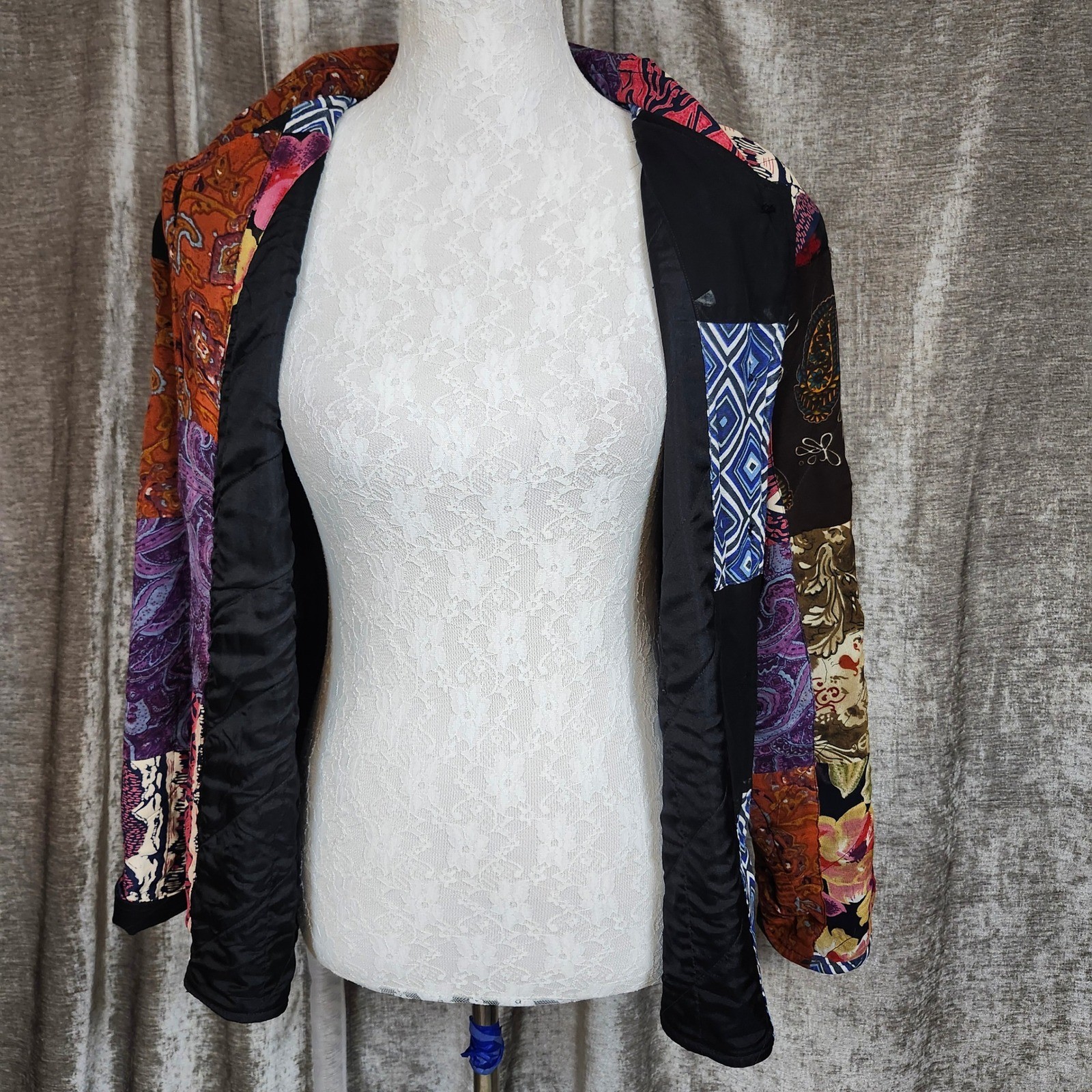 Vintage First Vision by Shirin Patchwork Jacket W… - image 5