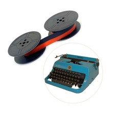 NEW Red / Black Ribbon for Underwood Leader Typewriter Manual Vtg Golden Touch thumbnail