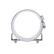 6 Inch Chrome Hardware Clamp Vise Steel Fits Freightliner and Other Models