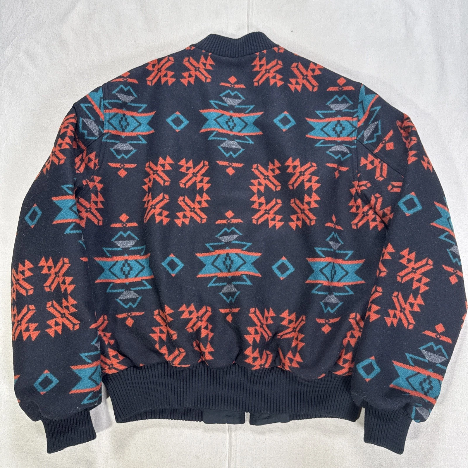 Marcelo Burlon x PENDLETON Wool Aztec Bomber NWT Sz XL Made In Italy - product detail image 11