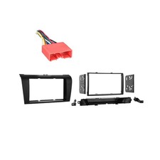 Fits Mazda Mazda3 2004-2009 Double DIN Stereo Harness Radio Install Dash Kit