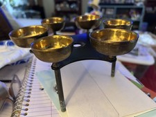 Woodstock Water Bell Brass Chimes 6 Fixed Bells For Tabletop Fountain
