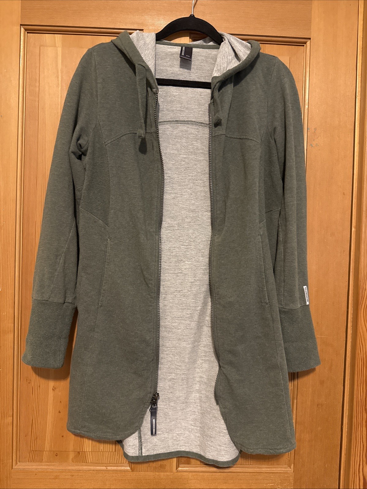 Mondetta  Cotton Long Jacket Size Medium - image 5