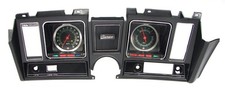 1969 Camaro Dash Cluster Assembled 140 Mph Dash Clock Fuel Gauge Black