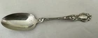 Vintage WALLACE STERLING SILVER Violet  Teaspoon  With 04 monogram