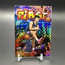 2025-26 Topps Finest WALTER CLAYTON JR. FIRST  X-Fractor  RC  (KY