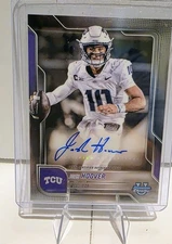2025 Bowman Chrome U Josh Hoover Variation Prospect Auto #BCA-JHO Horned Frogs