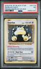 2016 POKEMON XY BLACK STAR PROMO SNORLAX GX BOX #XY179 SNORLAX-HOLO PSA 7