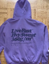 LFDY Hoodie Kapuzenpullover lila Gr. M Fleece...