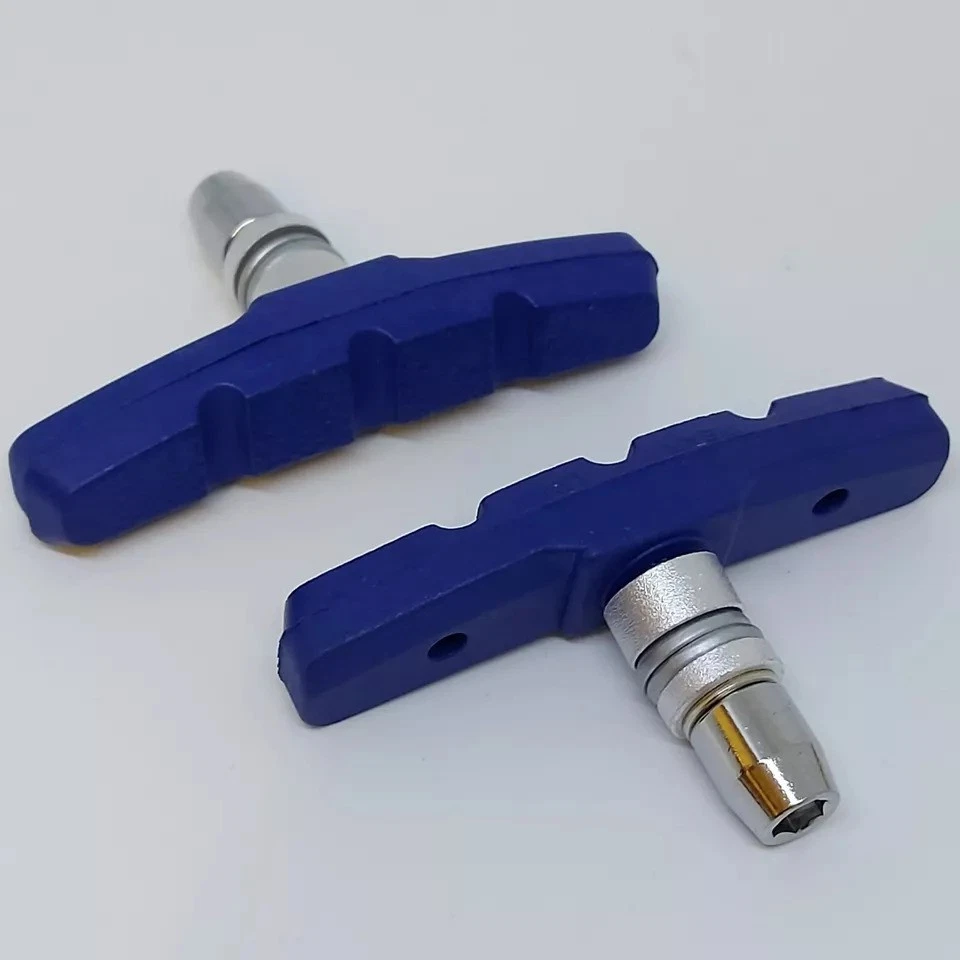 2 Pairs V Brake Blocks Cycle Bike Bicycle MTB Blocks Pads Shoes Mountain 70mm - Image 3 of 4