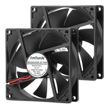 92mm x 25mm 2Pin Cooling Fan Brushless 12v for Laptop, Server, RV Refrigerato...