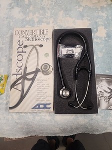 ADC Adscope 601 Convertible Cardiology Stethoscope - BK