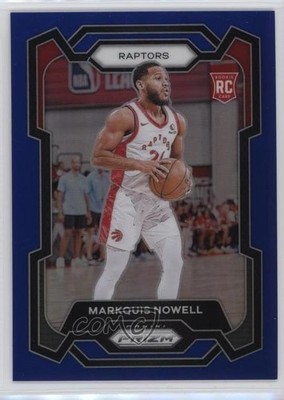 2023-24 Panini Prizm Blue Prizm 38/199 Markquis Nowell #300 Rookie RC 0v2h
