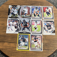  Chicago Bears NFL Card Lot 10 