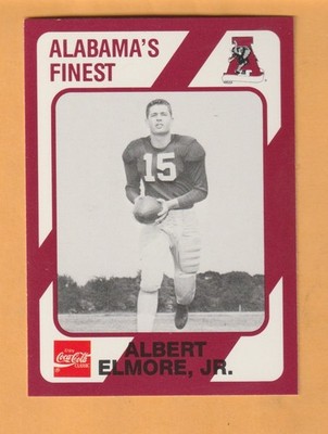 Albert Elmore Alabama Crimson Tide 1989 Card #342 Troy AL