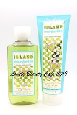 BATH  BODY WORKS / ISLAND MARGARITA / BODY CREAM  BODY WASH BUNDLE SET