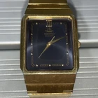 VTG Seiko Quartz Gold Tank Style Watch Made in Japan 5Y31-5000 Low serial number